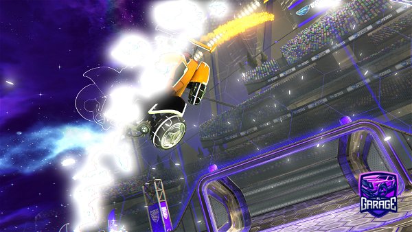 A Rocket League car design from WDAY40