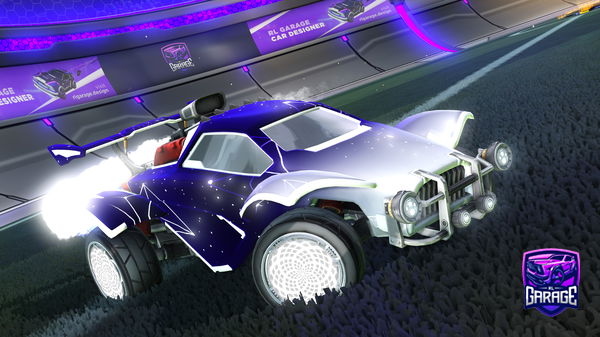 A Rocket League car design from Gabriel007zzzz