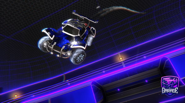 A Rocket League car design from CGIshock