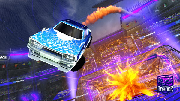 A Rocket League car design from FishGuy_