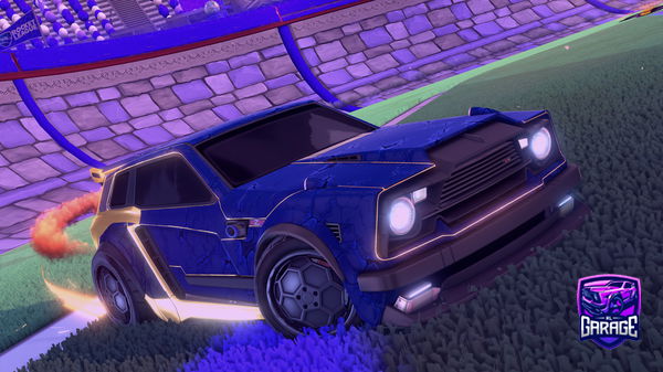 A Rocket League car design from Nxrbz_