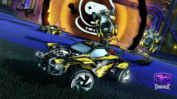 A Rocket League car design from tide_rll