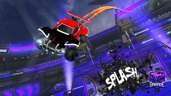A Rocket League car design from VXRayan_epic_name