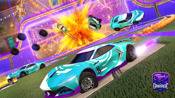 A Rocket League car design from DaceyB