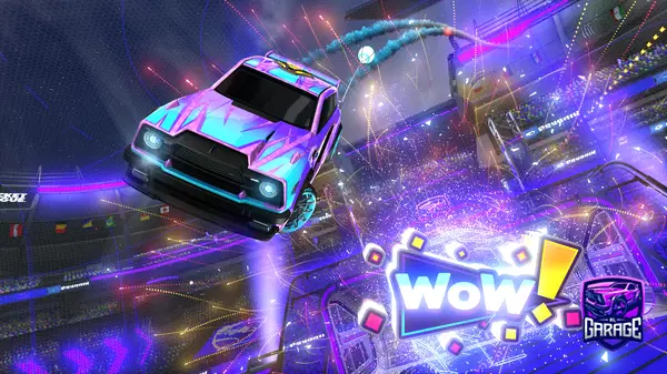 A Rocket League car design from LaughingStawk