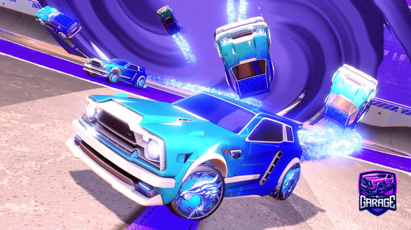 A Rocket League car design from ElgUaPeRaS