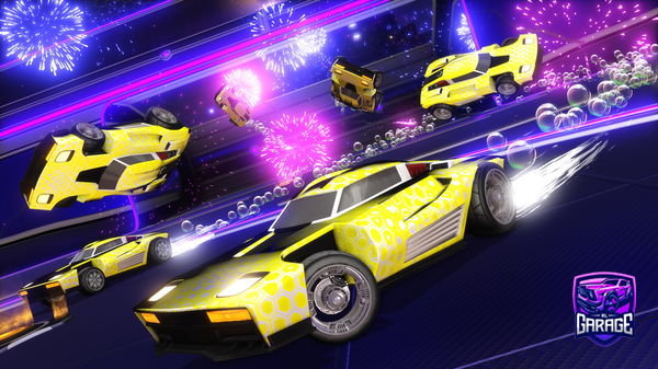 A Rocket League car design from BurntSiennaEndo