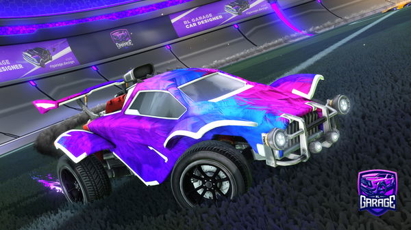 A Rocket League car design from marvelous182182