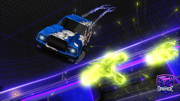 A Rocket League car design from gamermdm11