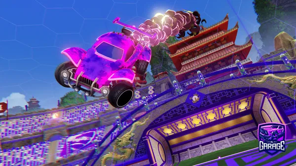 A Rocket League car design from Nxjxs