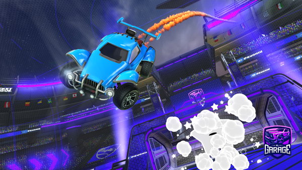 A Rocket League car design from Hydro110