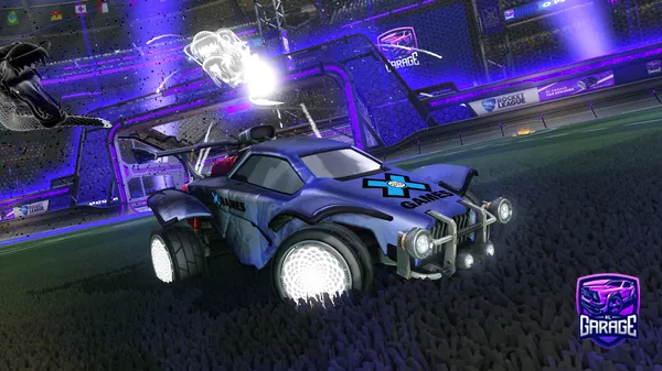 A Rocket League car design from Verrkami