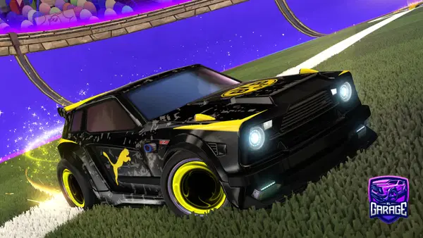 A Rocket League car design from void_reflexz
