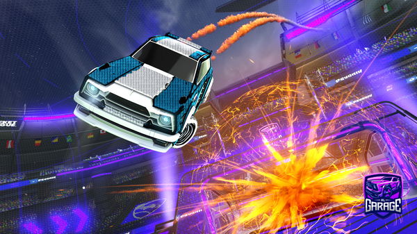 A Rocket League car design from GGExile