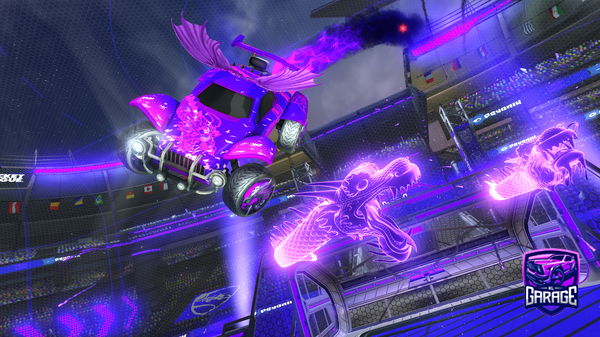 A Rocket League car design from Speedy_Saber