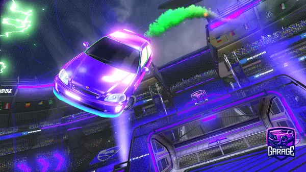 A Rocket League car design from Lokilo