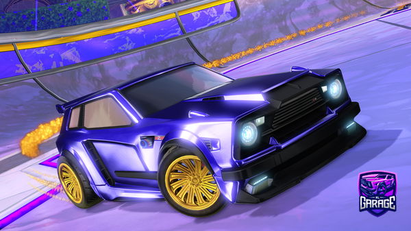 A Rocket League car design from sqxintz_