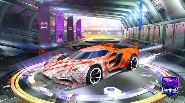 A Rocket League car design from HBEAR77