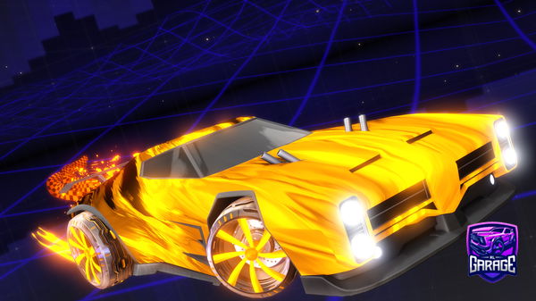 A Rocket League car design from Ildavid8