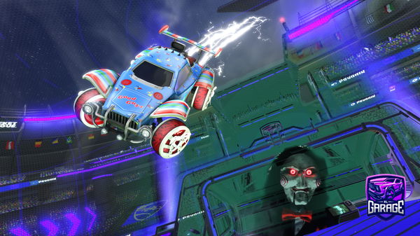 A Rocket League car design from Danpho