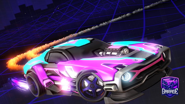 A Rocket League car design from ShellshockGaming