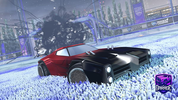 A Rocket League car design from hovy