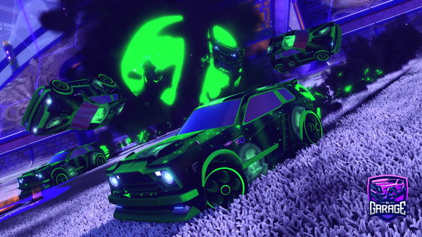 A Rocket League car design from est-oc31