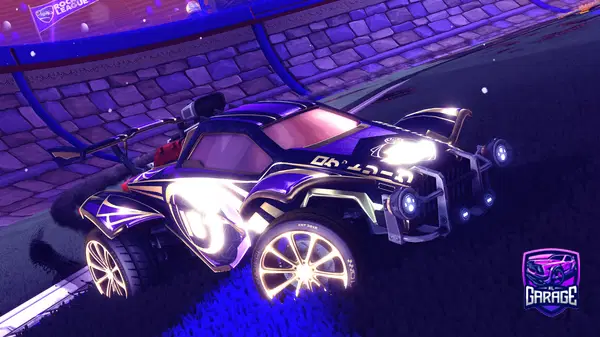 A Rocket League car design from RLGarage