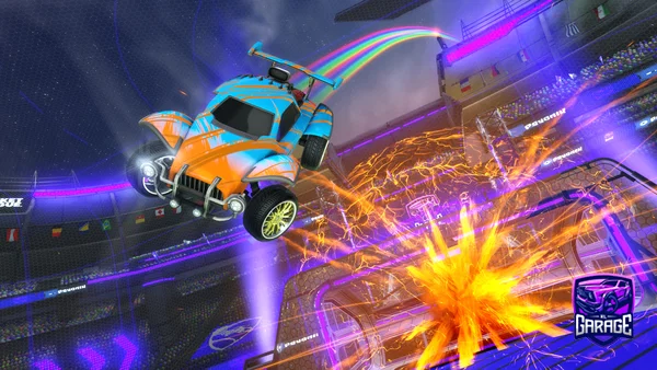 A Rocket League car design from Sharify35