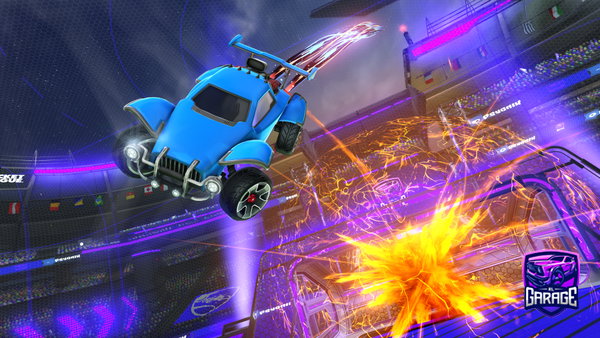 A Rocket League car design from rbjunk
