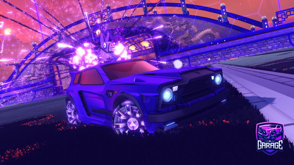A Rocket League car design from sUsHiMooOink