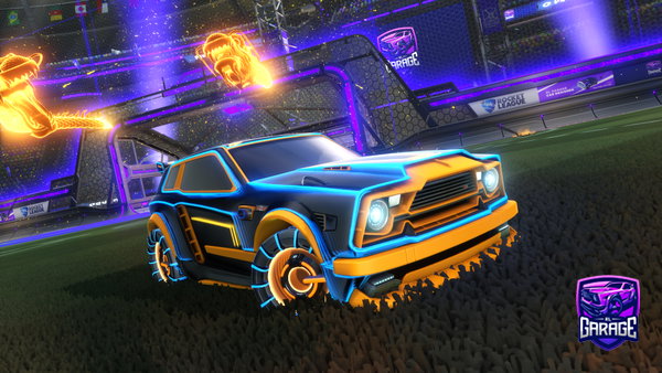 A Rocket League car design from LeonHlzyy