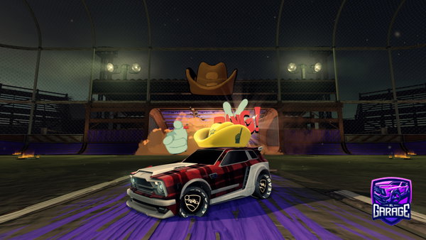 A Rocket League car design from FuzzyLyna