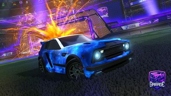 A Rocket League car design from Destructosau