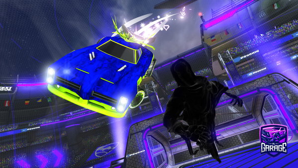 A Rocket League car design from zombieforce51
