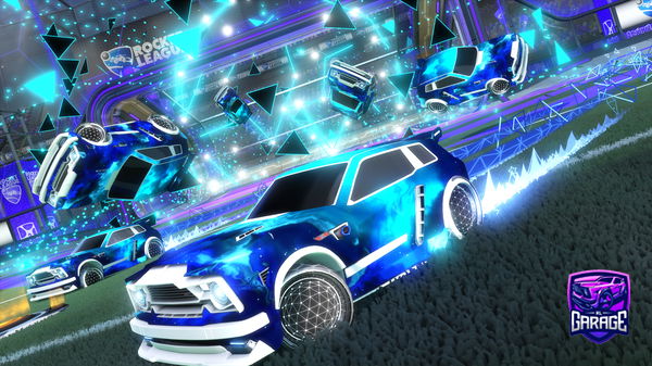 A Rocket League car design from Lennonmcd_12