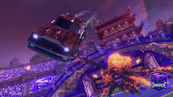 A Rocket League car design from dog-104