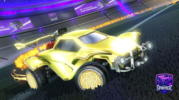 A Rocket League car design from Moonlight1015512