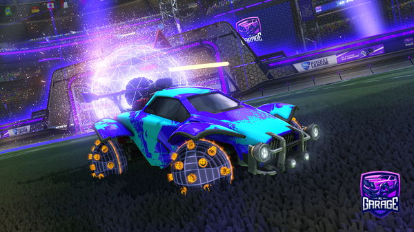A Rocket League car design from dasin