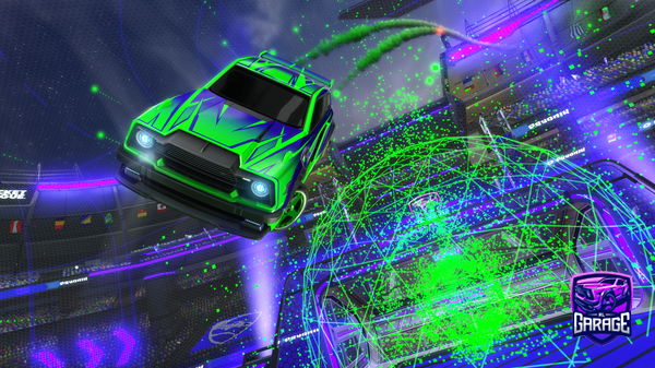 A Rocket League car design from Lexomyx