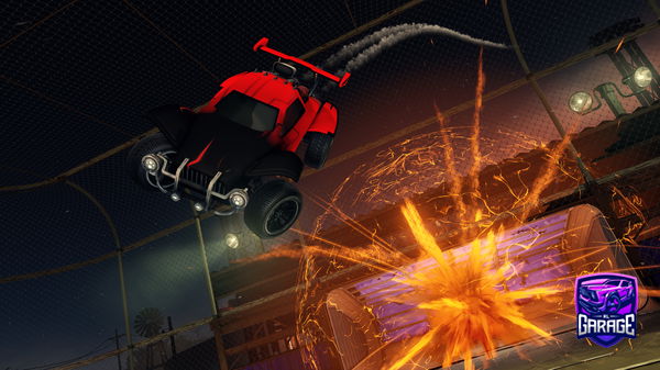 A Rocket League car design from B3NY4Y4v