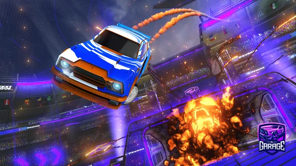 A Rocket League car design from BFFty88