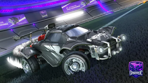 A Rocket League car design from PandaRLOnTT