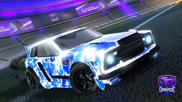 A Rocket League car design from Davalava_007