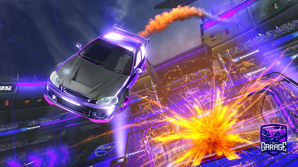 A Rocket League car design from Okelve1