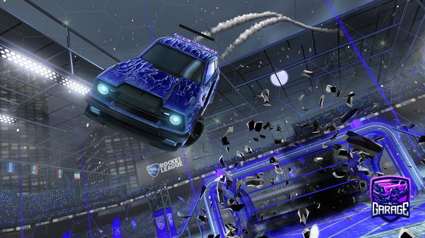 A Rocket League car design from minifranny