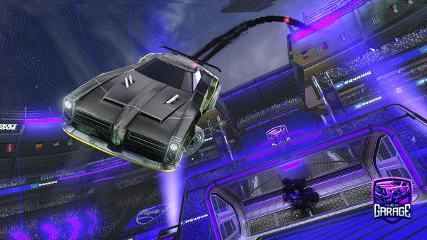 A Rocket League car design from cware