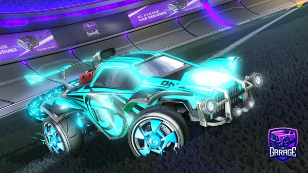 A Rocket League car design from Ilikesoccerwithcars