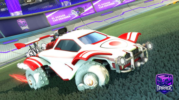 A Rocket League car design from puff1n