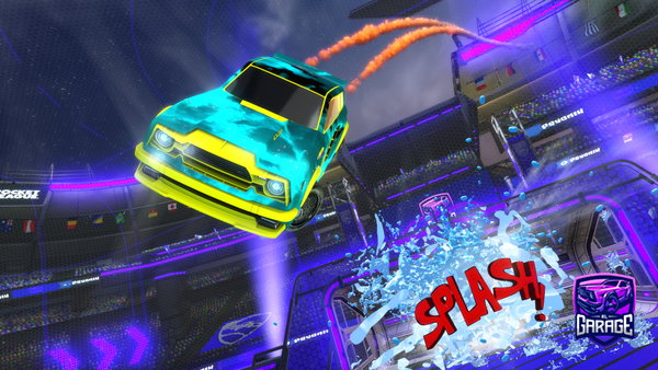 A Rocket League car design from Lolokingswim